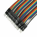 3X 40pcs 10cm Male To Female Dupont Wire Jumper for Arduino Breadboard W2E2