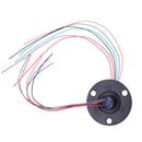Capsule slip ring 6 circuits wires 22mm 2A AC 240V test equipment FT