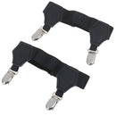 2pcs Sock Suspenders Garter Belt Adjustable Elastic Garter Leg Braces Clip FT