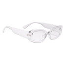 2 Pieces Square Sunglasses Trendy Tinted Lens Eyewear Summer Street