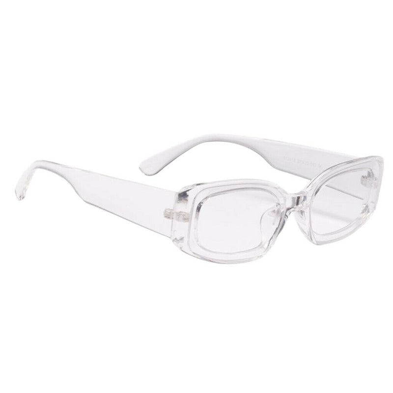 2 Pieces Square Sunglasses Trendy Tinted Lens Eyewear Summer Street
