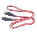 Quick Disconnect Wire Harness 2 Pin SAE DC Connector Cable Cord 14AWG 1FT LJ