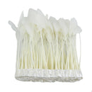 15-20cm White Feather Fringe Trim Sewing Edge Crafts Garment Decors 2m