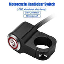 Motorcycle 7/8 inch 22Mm Handlebar Power Button Switch Headlight Hazard Bra