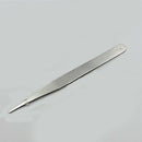2Pcs Stainless Steel False Eyelash Extension Curved Straight Tweezers Kit KYW