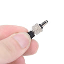 10pcs Nickel Plated Brass Bike Tire Valve Core with Cap Bicycle Schrader Valve,a