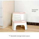 Small Bench Household Plastic Stool Bathroom Stool Children Stool S Pink