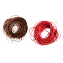 2 Pieces Waxed Wax Cord String Wire Beading DIY Craft Bracelet Pendant