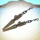 60x Fishing Tackle Carp Lead Clips Tail Cones Quick M6Q9 Snap Hot Change Sw C4Y7
