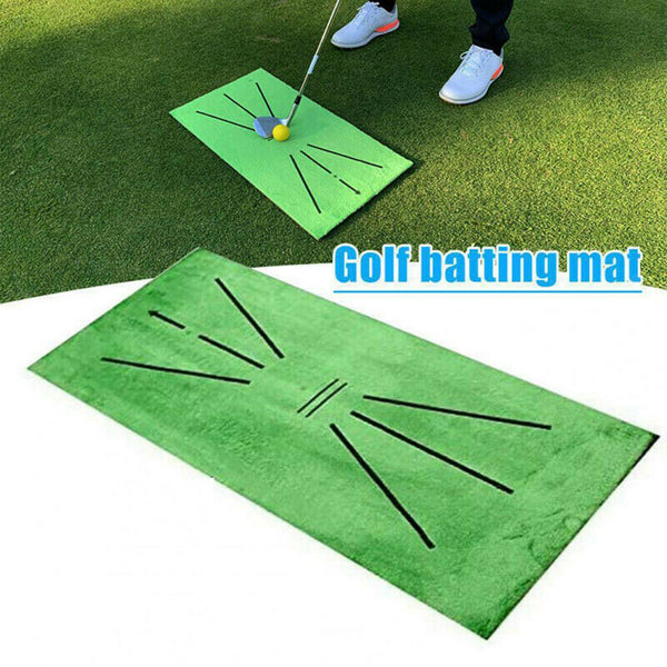 Golf Training Mat Game 60x30cm Practice Rug Training Aid Batting Mat Gift