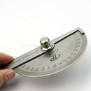 New And High Quality Steel Round Head 0-180 Degree Protractor Angle Ruler