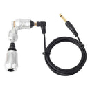 Black Silicone Tattoo Clip Cord Wire Cable For Machine Gun Kit Set Supply ME