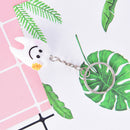 2x Simulation tooth pendant keychain small promotional gifts Dental Hospitals ME