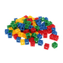100Pcs Multilink Linking Cubes/ Math Manipulative/ Counting Blocks Colorful