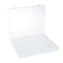 56 Grids Diamond Storage Box, Small Clear Plastic Bead Containers for Jewelry