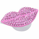 Car air freshener Rhinestone Pink Lips Locket Aromatherapy essential oil Di
