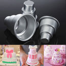 DIY Mini 3-Tier Cupcake Pudding Chocolate Cake Mold Baking Pan Mould Party TEUS
