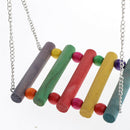 3 Pack Wooden Parrot Toys Hanging Cage For Pets