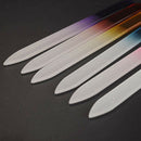 2pcs 9cm nail file durable crystal glass nail art manicure device tool file OZ