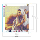 5D DIY Full Drill Diamond Painting Religion Cross Stitch Mosaic Kit Cross Stitch