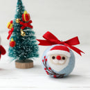 Wool Needle Felt DIY Deer Keychain Wool Felting Kit for Children DIY Crafts