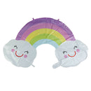 Rainbow Smile Cloud Birthday Party Wedding Decor Aluminum Foil Balloons M&O