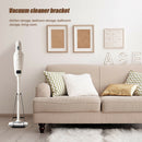 Metal Vacuum Cleaner Bracket Holder Floor Stand Storage Brush Tool (Black)