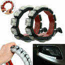 2x 6 LED Car Flexible DRL Daytime Running Light Driving Daylight Fog Lamp Lights
