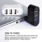 High Quality For Laptop For PC Hub USB Rotate Splitter Mini Adapter 3 Ports