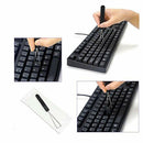 Metal Keyboard Keycap Puller Key Cap Remover With Unloading Steel Cleaning Tool