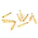 10pcs RCA Female jack to 6.35mm Mono Male Plug Audio Adapter Connector B ~S