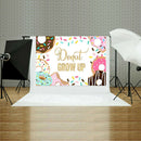 Childlike Doughnut Backdrops Photo Studio Video Background Cloth 0.9 X 1.5m A