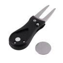 Stainless Steel Golf Club Ball Putting Green Divot Fork Repair Tool Pretty