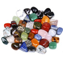 6Pcs Mixed Natural Assorted Tumbled Stones Crystal Healing 10--25mm