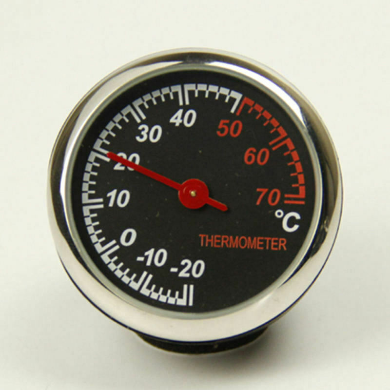 Car Dashboard luminous Quartz Digital Clock Thermometer Hygrometer Orname MRR