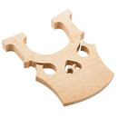 Pack of 2 Durable 4/3 3/4 Cello Bridge for Cellist String Instrument Parts