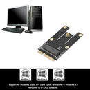 M.2 NGFF to Mini PCI-E Converter Adapter for M.2 Wifi Wlan Bluetooth Card I R9P1