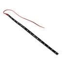 30CM Car Strip Under Light Neon Footwell Flexible Waterproof - Red