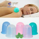 Large Cup Full Body Facial Silicon Cupping Vacuum Suction Lifting Massage Ageing