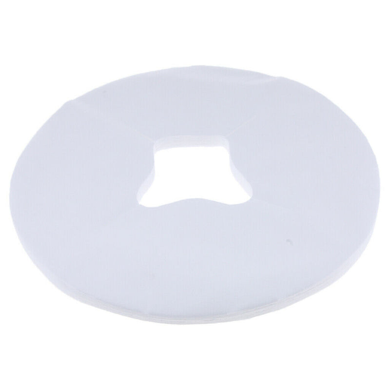 100 Pcs Disposable Face Cradle Covers, Headrest Cradle Sheet,Silicone Spa
