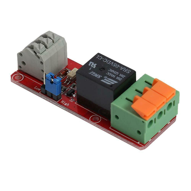 20A 1 Road Relay Module w/Optical Coupling Isolation High Low Level Trigger