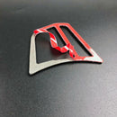 1Pair Carbon Fiber Steering Wheel Button Cover Trim for BMW F20 F21 F30 F32 SN9F