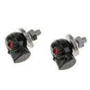 2x Motorcycle License Plate Tag Frame Fastener Bolts Screws Replacement Set