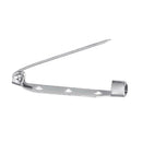 50pcs Brooch Pins DIY Safety Lock Brooches Bag Jewelry Accessories (4cm) A