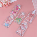 Transparent Cartoon Student Random PVC Hot Water Bottle Hand Warmer BagSA3C
