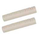 2 Pieces Slotted Nuts For 12 String Acoustic Guitar Bass Replacement