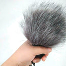 1 X Voice Recorder Windproof Fur Sleeve For Zoom H5 Video Handheld Recorder G2E2