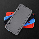 2x Silicone License Plate Frame Rust-Proof Rubber Holder Waterproof with Sc N9E4