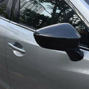 Car Carbon Fiber Rear View Mirror Cover Trim Fit for Mazda 6 Atenza 2014 20
