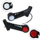 1Pc 12V 24 LED Side Marker Light Outline Stalk Lamp For Trailer Truck Van Lor Bj